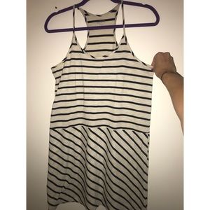 Striped Beach Coverup- Ann Taylor LOFT